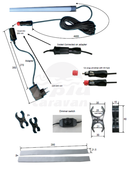 LUZ EXTERIOR AVANCÉ TIENDA