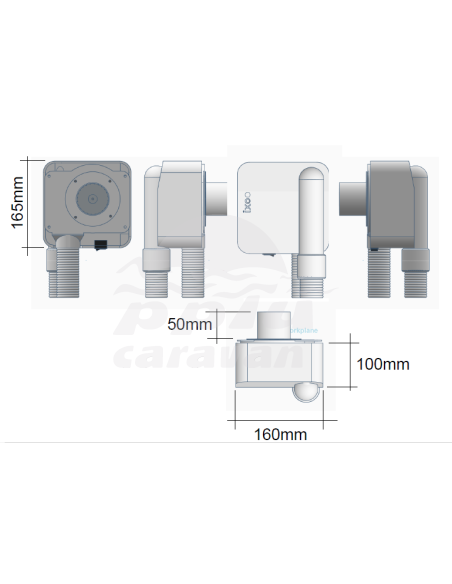 IXOO SECADOR GRIS PLATA
