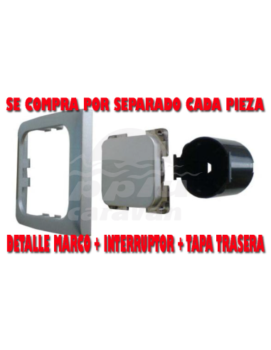 INTERRUPTOR SENCILLO BLANCO